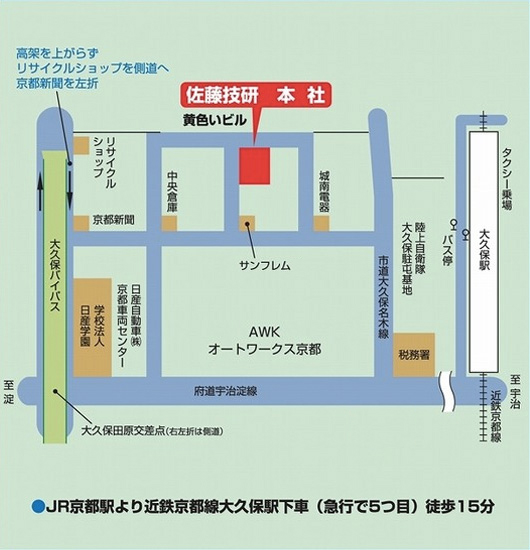 近鉄大久保駅周辺